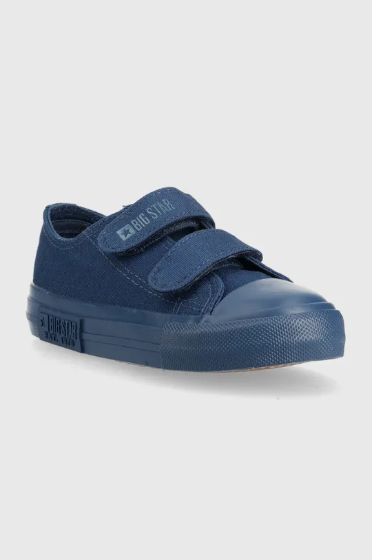 Παιδικά πάνινα παπούτσια Big Star σκούρο μπλε
