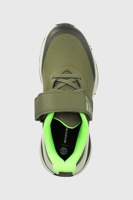 zielony adidas Performance buty dziecięce Fortarun ATR lo EL