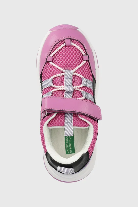 μωβ Παιδικά αθλητικά παπούτσια United Colors of Benetton