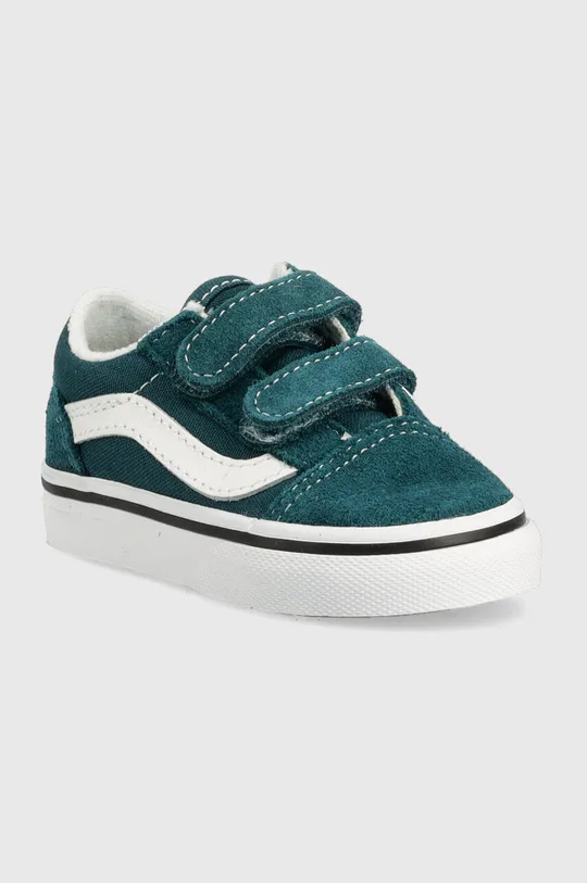 Παιδικά πάνινα παπούτσια Vans πράσινο