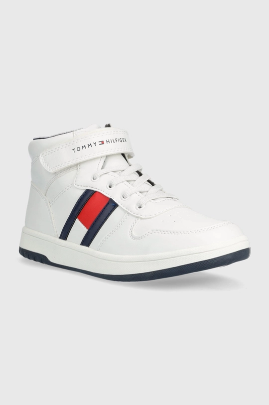 Παιδικά αθλητικά παπούτσια Tommy Hilfiger λευκό