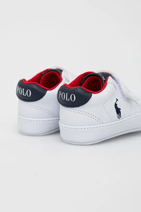 Polo Ralph Lauren buty niemowlęce RL100610 Cholewka: Materiał syntetyczny, Wnętrze: Materiał tekstylny, Podeszwa: Skóra naturalna