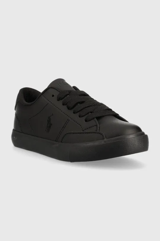 Παιδικά αθλητικά παπούτσια Polo Ralph Lauren μαύρο