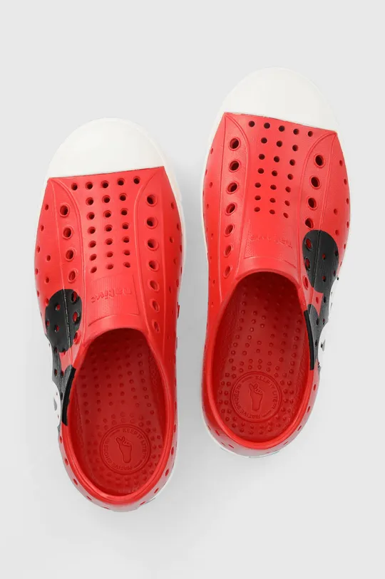 rosso Native scarpe da ginnastica bambini