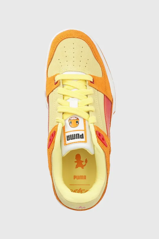 оранжевый Детские замшевые кроссовки Puma Slipstream x Pokemon