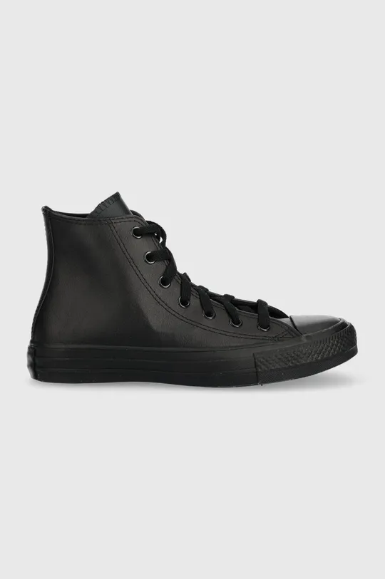 μαύρο Παιδικά δερμάτινα πάνινα παπούτσια Converse Chuck Taylor All Star Παιδικά