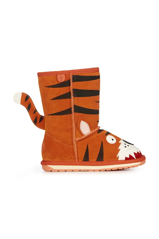 помаранчевий Дитячі замшеві чоботи Emu Australia Tiger Дитячий