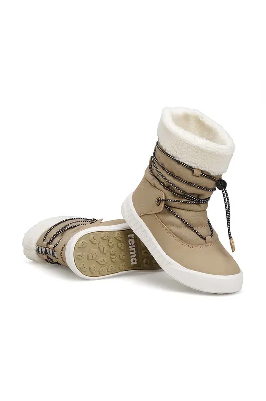 Dječje cipele za snijeg Reima  Vanjski dio: Sintetički materijal, Tekstilni materijal Unutrašnji dio: Tekstilni materijal Potplat: Sintetički materijal