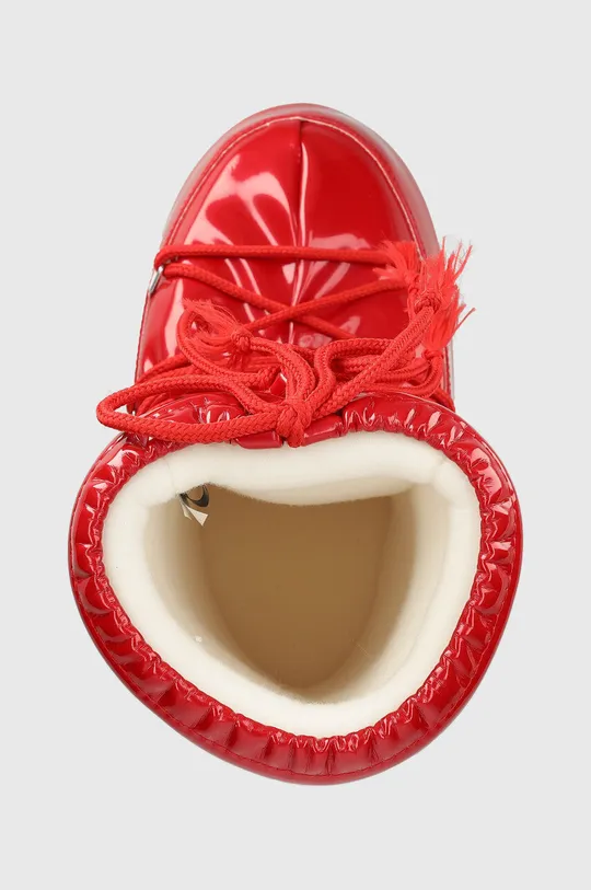 червоний Дитячі чоботи Moon Boot