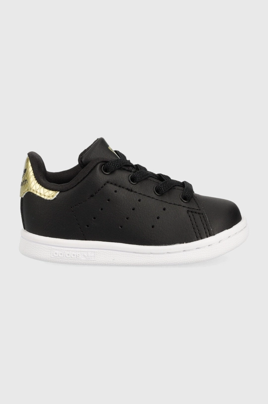 чёрный Детские кроссовки adidas Originals Stan Smith El I Детский