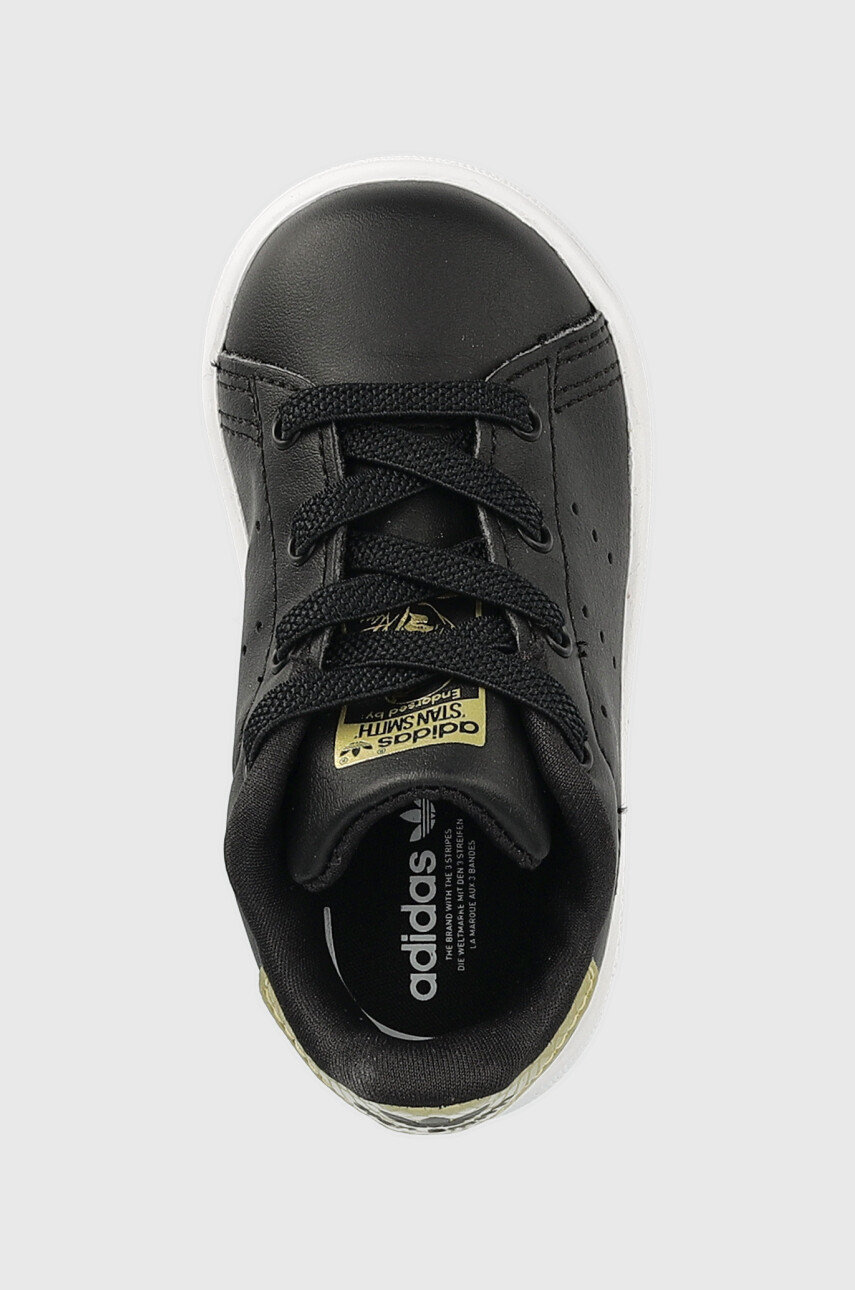 czarny adidas Originals sneakersy dziecięce Stan Smith El I