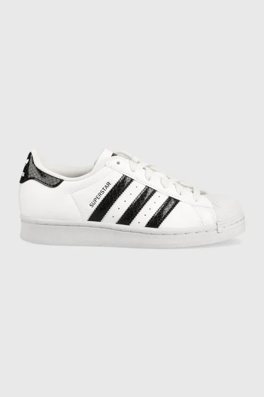 λευκό Παιδικά αθλητικά παπούτσια adidas Originals Superstar J Παιδικά
