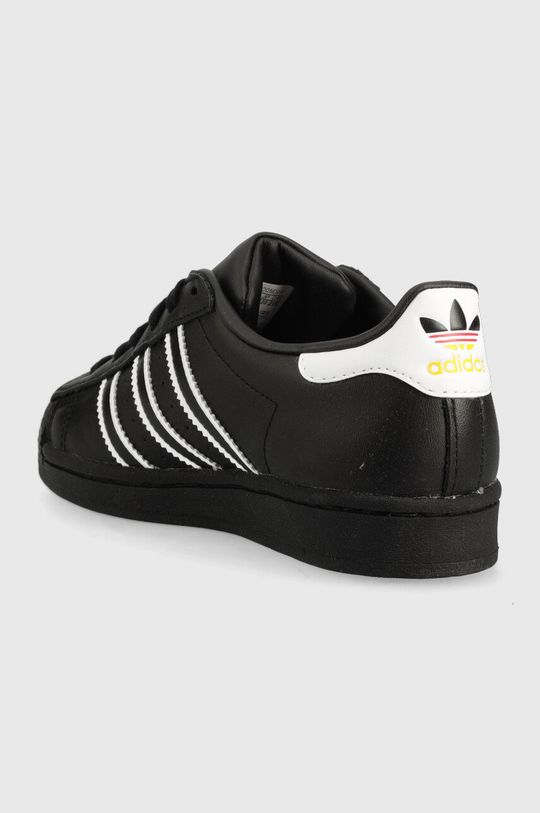 adidas Originals sneakersy skórzane dziecięce Superstar Cholewka: Materiał syntetyczny, Skóra naturalna, Wnętrze: Materiał tekstylny, Podeszwa: Materiał syntetyczny