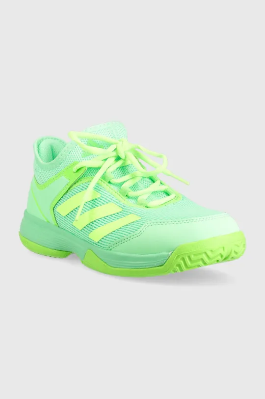 Dětské sneakers boty adidas Performance žlutě zelená