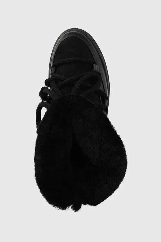 crna Dječje cipele za snijeg od brušene kože Inuikii