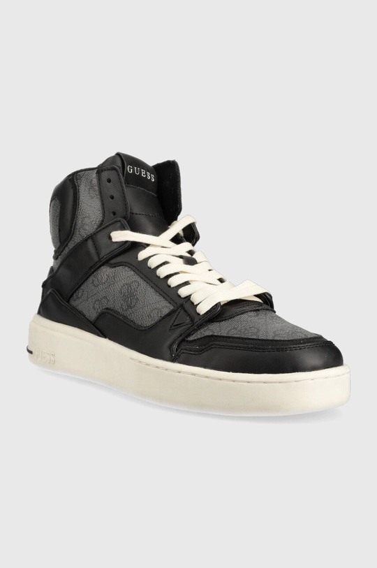 Guess sneakersy Verona Basket Mid czarny