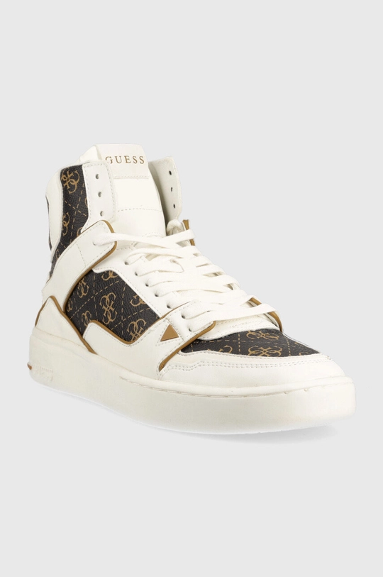 Tenisky Guess Verona Basket Mid biela