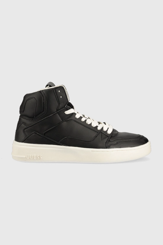 czarny Guess sneakersy Verona Basket Mid Smart Męski