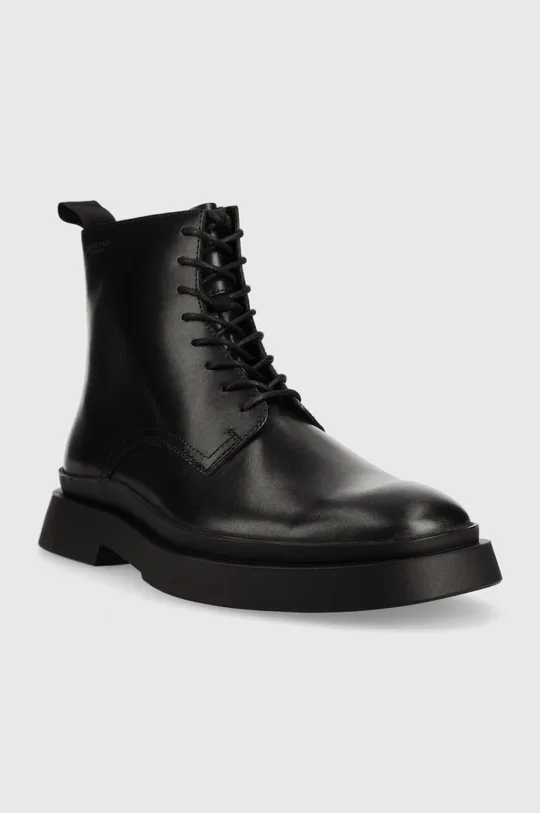 Usnjeni čevlji Vagabond Shoemakers Mike črna
