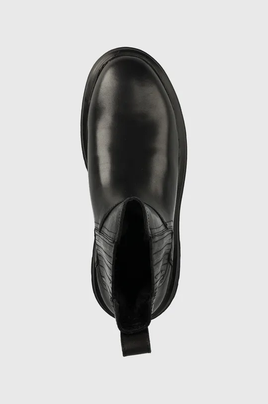 μαύρο Δερμάτινες μπότες τσέλσι Vagabond Shoemakers Shoemakers Jeff