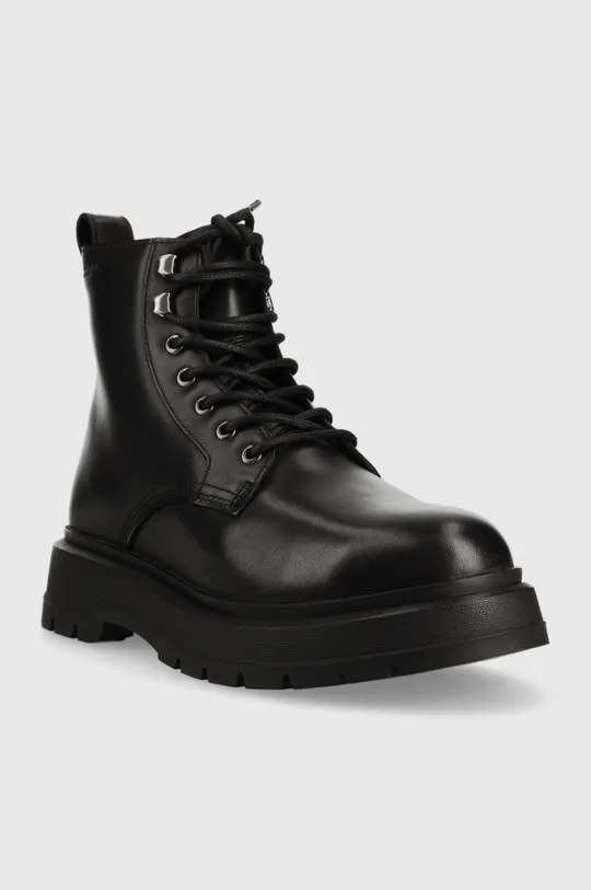 Δερμάτινες μπότες πεζοπορίας Vagabond Shoemakers Shoemakers Jeff μαύρο