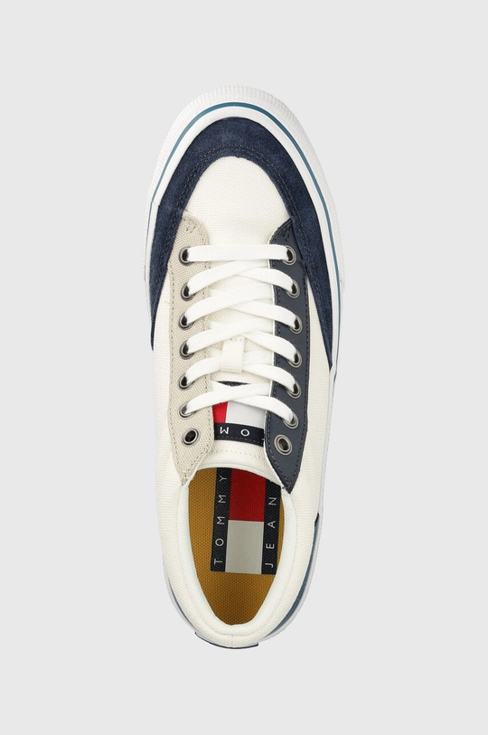 modrá Tenisky Tommy Jeans Mid Playfuk Vulc