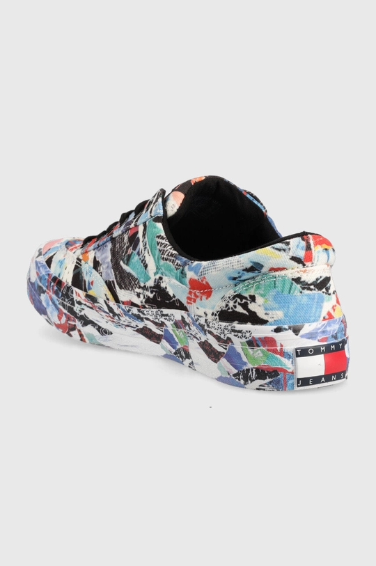 Αθλητικά Tommy Jeans Graffiti Print Vulc  Πάνω μέρος: Υφαντικό υλικό Εσωτερικό: Υφαντικό υλικό Σόλα: Συνθετικό ύφασμα