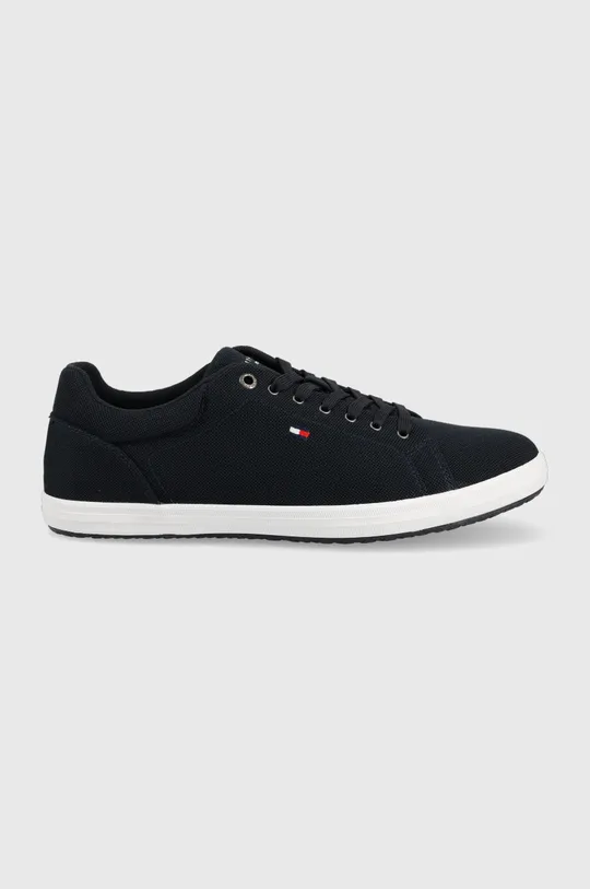 sötétkék Tommy Hilfiger sportcipő Iconic Vulc Mesh Logo Férfi