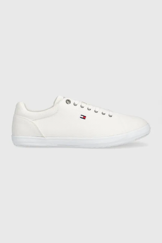 λευκό Πάνινα παπούτσια Tommy Hilfiger Iconic Vulc Mesh Logo Ανδρικά