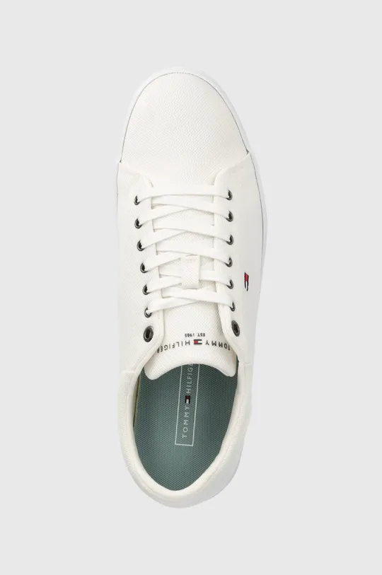 λευκό Πάνινα παπούτσια Tommy Hilfiger Iconic Vulc Mesh Logo