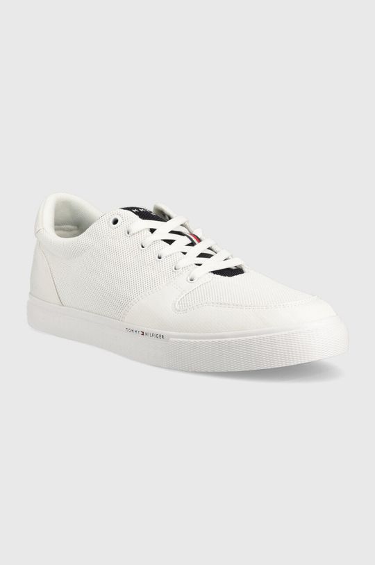 Tommy Hilfiger sneakersy Core Mix Mesh Vulc biały
