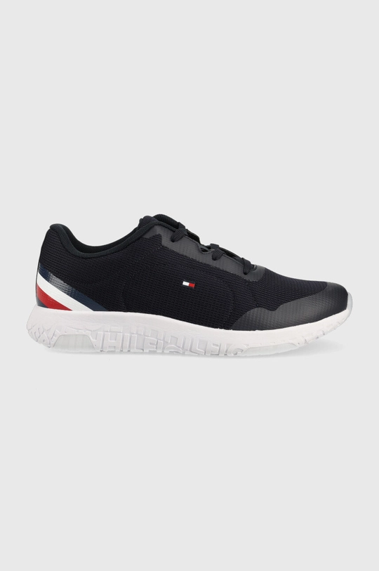 granatowy Tommy Hilfiger sneakersy Lightweight Runner Stripes Męski