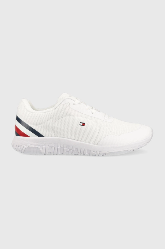 λευκό Αθλητικά Tommy Hilfiger Lightweight Runner Stripes Ανδρικά