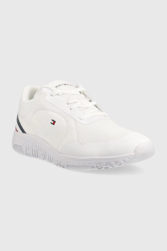 Tommy Hilfiger sneakersy Lightweight Runner Stripes biały