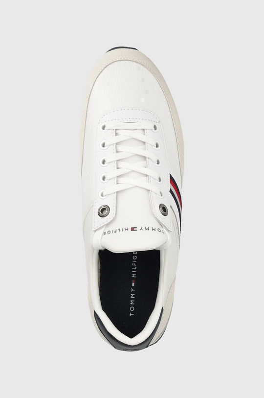 fehér Tommy Hilfiger sportcipő Iconic Sock Runner Mix