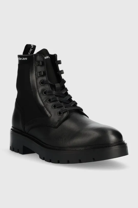 Čizme Calvin Klein Jeans Military Boot crna