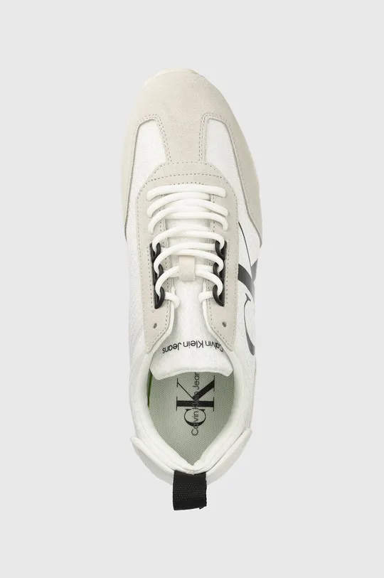 biały Calvin Klein Jeans sneakersy New Retro Runner Laceup YM0YM00417.YAF