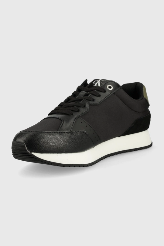 Αθλητικά Calvin Klein Jeans Retro Runner Laceup  Πάνω μέρος: Συνθετικό ύφασμα, Υφαντικό υλικό, Φυσικό δέρμα Εσωτερικό: Υφαντικό υλικό Σόλα: Συνθετικό ύφασμα