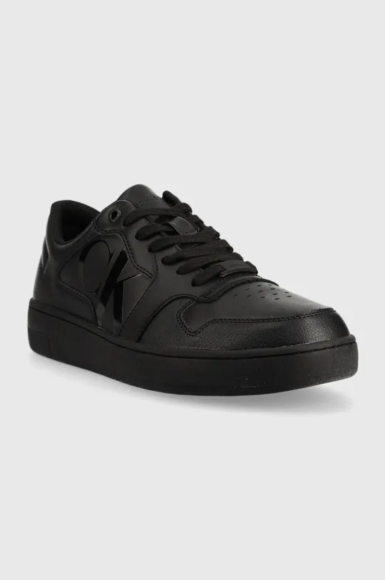 Кроссовки Calvin Klein Jeans Cupsole Laceup Basket Low чёрный