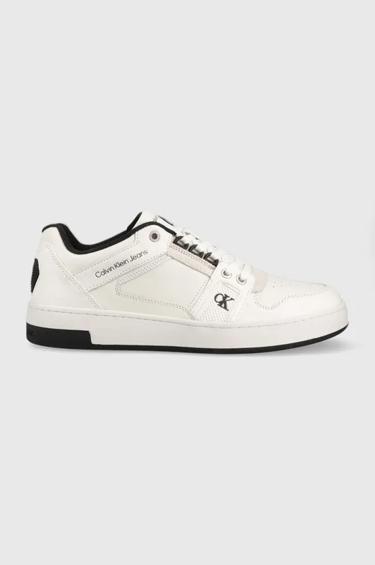 biały Calvin Klein Jeans sneakersy Cupsole Laceup Basket Low YM0YM00429.YAF Męski