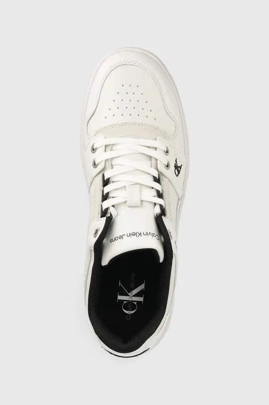 biały Calvin Klein Jeans sneakersy Cupsole Laceup Basket Low YM0YM00429.YAF