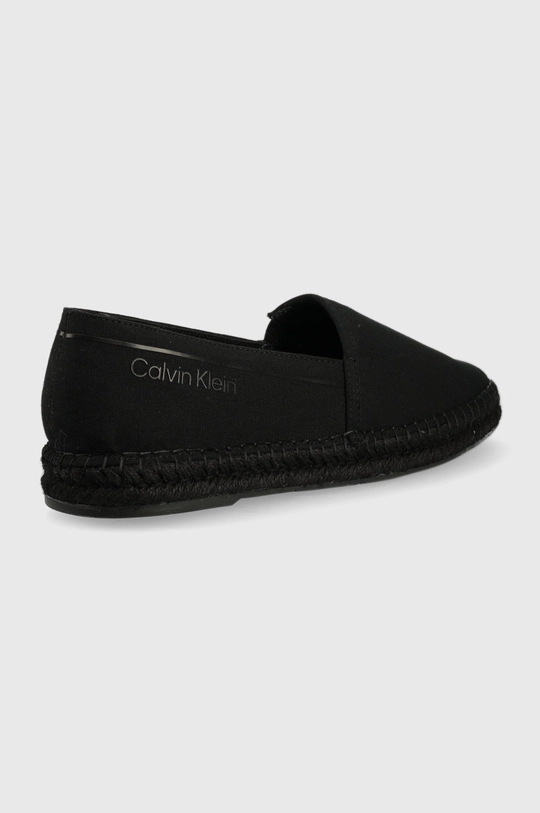 Εσπαντρίγιες Calvin Klein Espadrille μαύρο