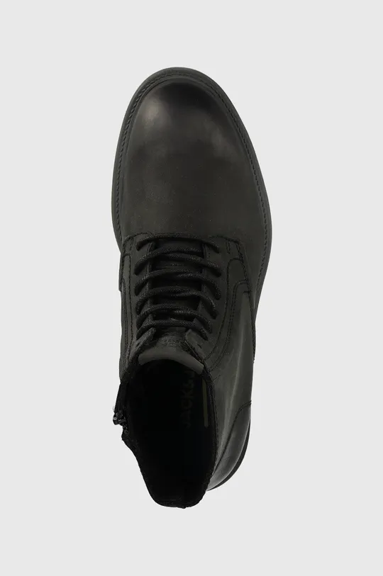 crna Kožne cipele Jack & Jones Walton