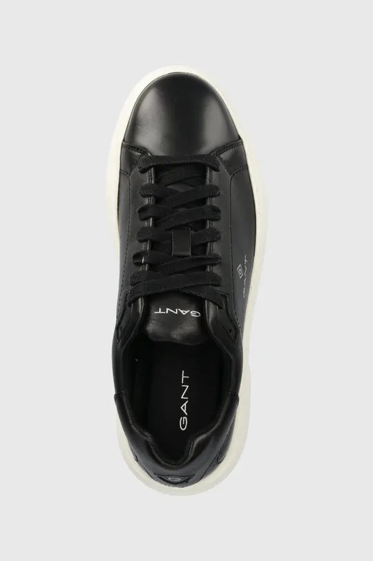 μαύρο Δερμάτινα αθλητικά παπούτσια Gant