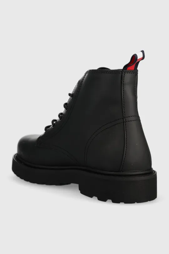 Δερμάτινες μπότες πεζοπορίας Tommy Jeans Short Lace Up Leather Boot  Πάνω μέρος: Φυσικό δέρμα Εσωτερικό: Συνθετικό ύφασμα, Υφαντικό υλικό Σόλα: Συνθετικό ύφασμα