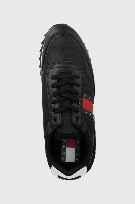 črna Superge Tommy Jeans Tommy Jeans Mens Track Cleat