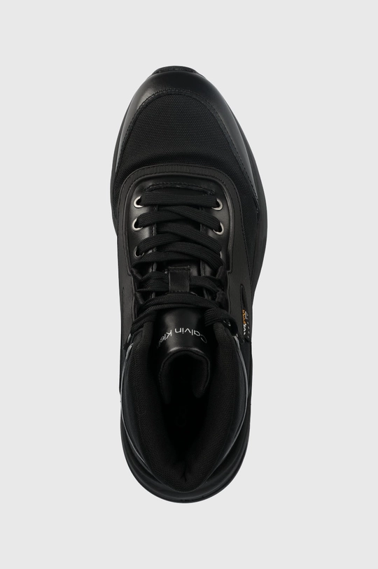 μαύρο Αθλητικά Calvin Klein High Top Lace Up Mix