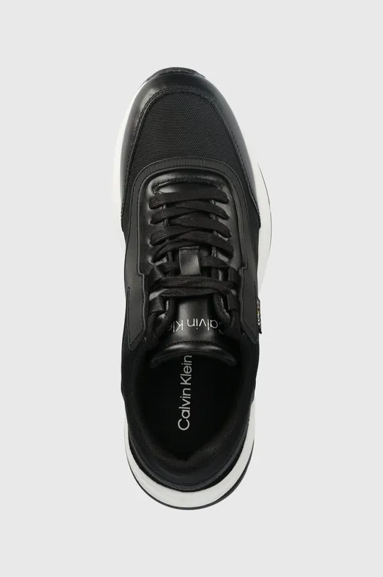 czarny Calvin Klein sneakersy Low Top Lace Up Mix