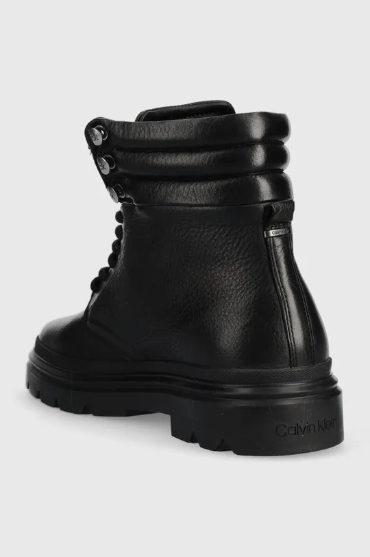 Kožené členkové topánky Calvin Klein Combat Boot Pb Lth  Zvršok: Prírodná koža Vnútro: Textil, Prírodná koža Podrážka: Syntetická látka