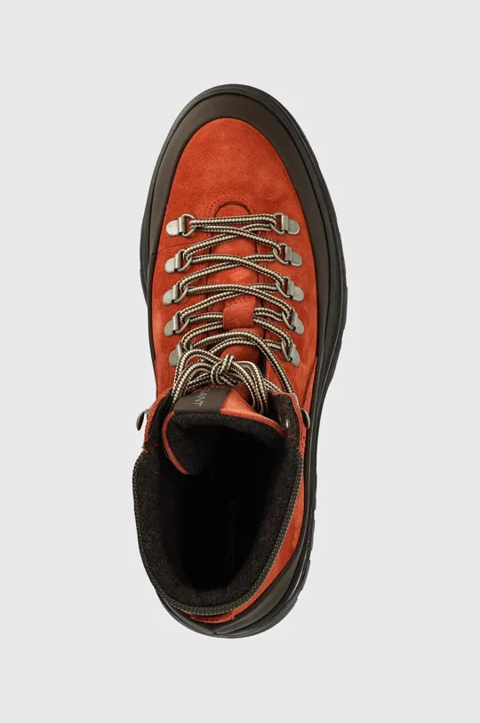 oranžová Semišové členkové topánky Gant St Grip